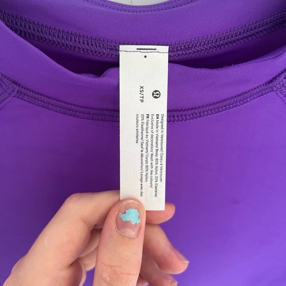 Lululemon waterside half-zip UVP paddle top - Picture 3 of 3